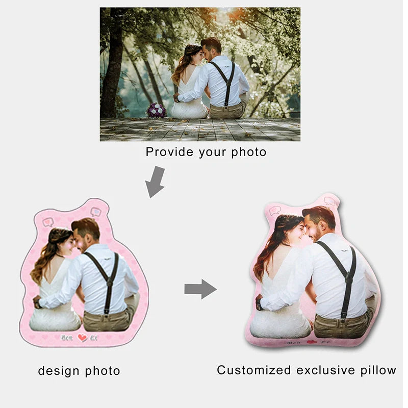 Personalized Photo Body Pillow Doll