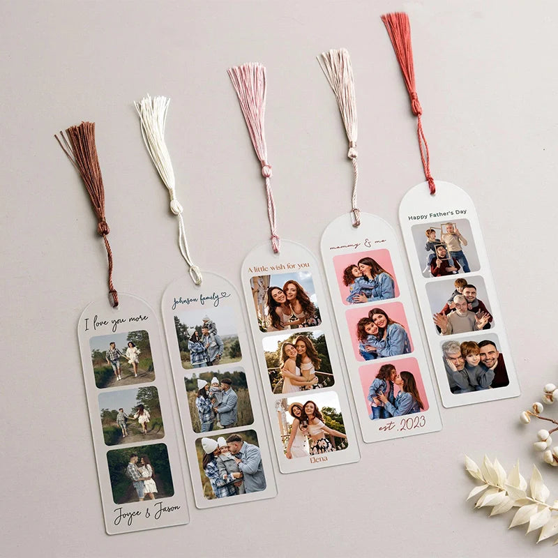 Personalized Photo Acrylic Bookmark for Her