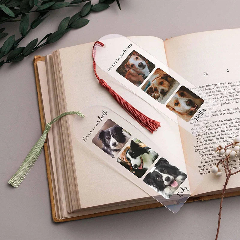 Personalized Photo Acrylic Bookmark for Her