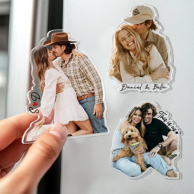 Personalized Photo Fridge Magnet