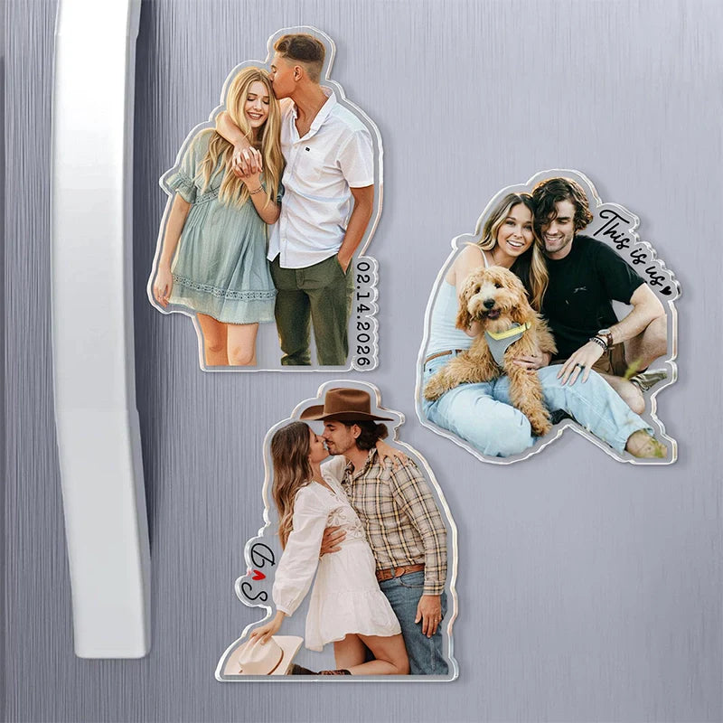 Personalized Photo Fridge Magnet