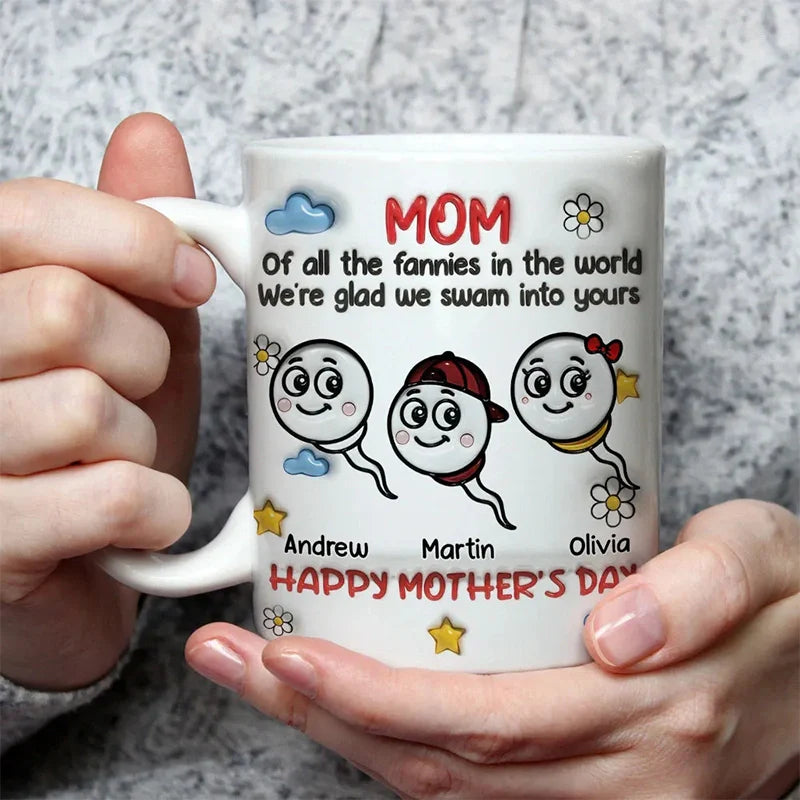 Personalized “The Winners” 3D Inflated Effect Mug