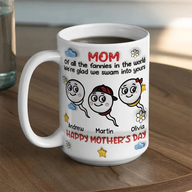 Personalized “The Winners” 3D Inflated Effect Mug