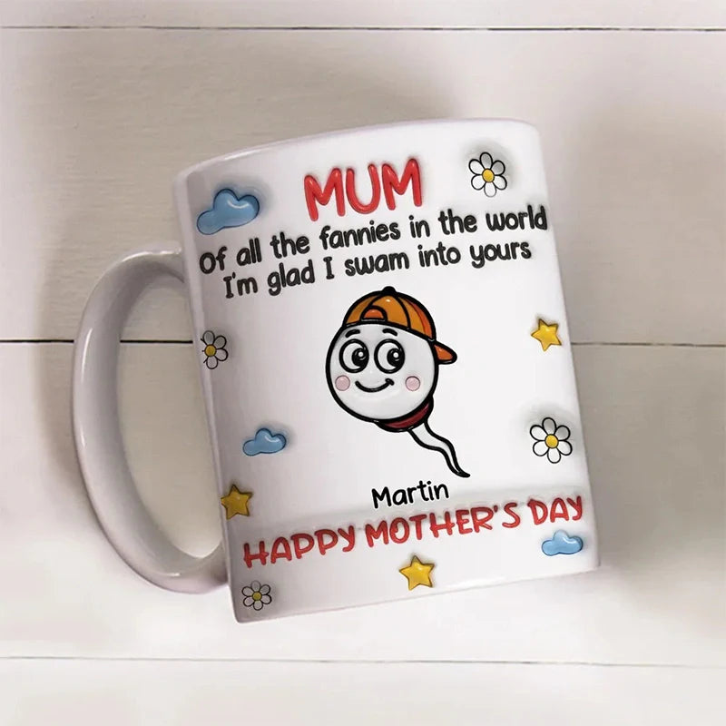 Personalized “The Winners” 3D Inflated Effect Mug