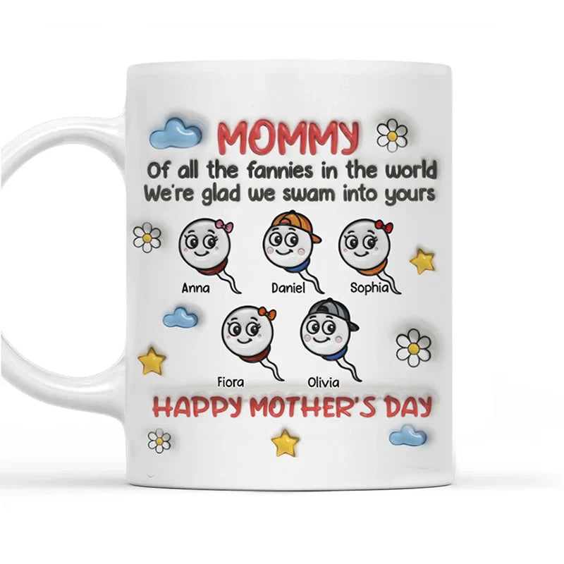 Personalized “The Winners” 3D Inflated Effect Mug
