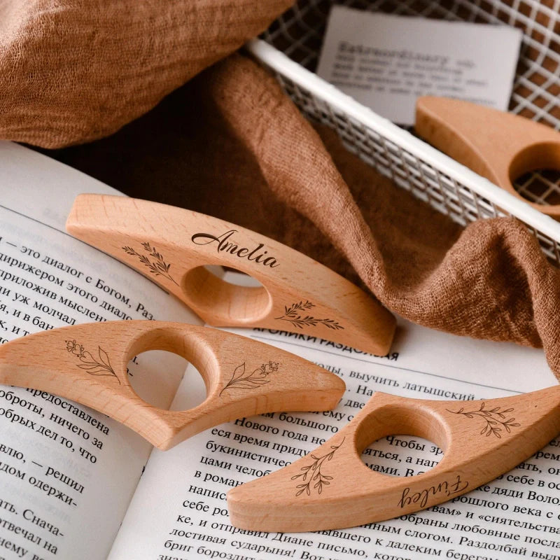 Personalized Thumb Book Page Holder