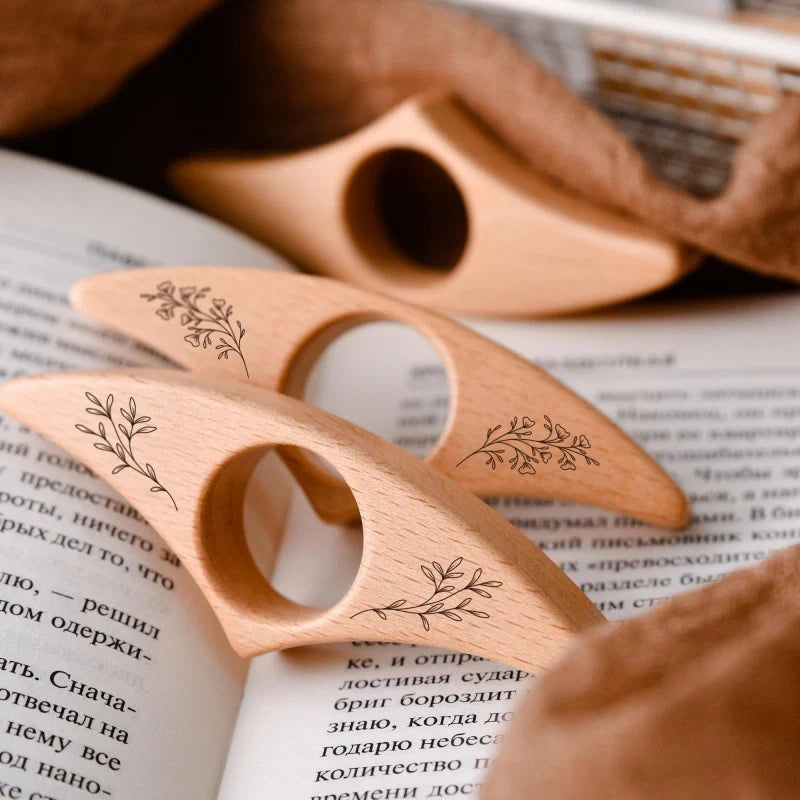 Personalized Thumb Book Page Holder