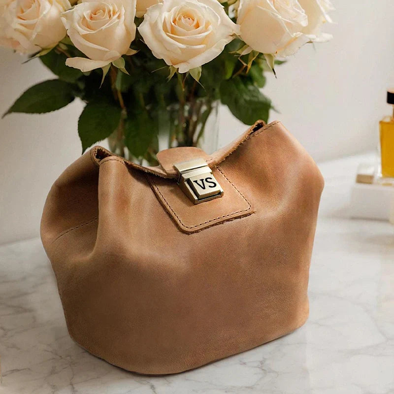 Personalized Travel Makeup Bag with Lock