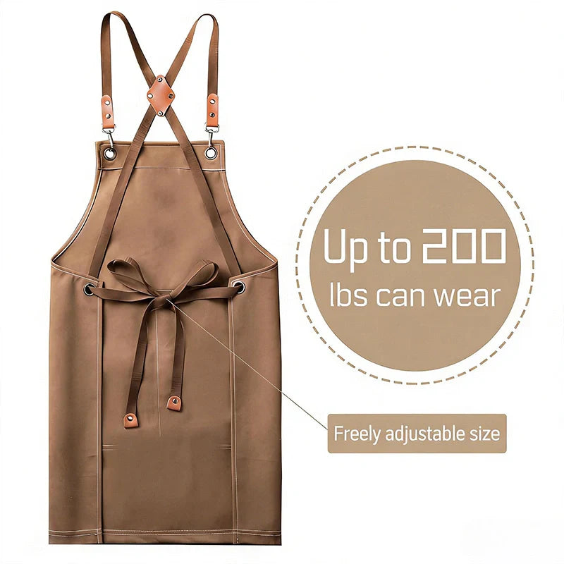 Personalized Waterproof Canvas Apron
