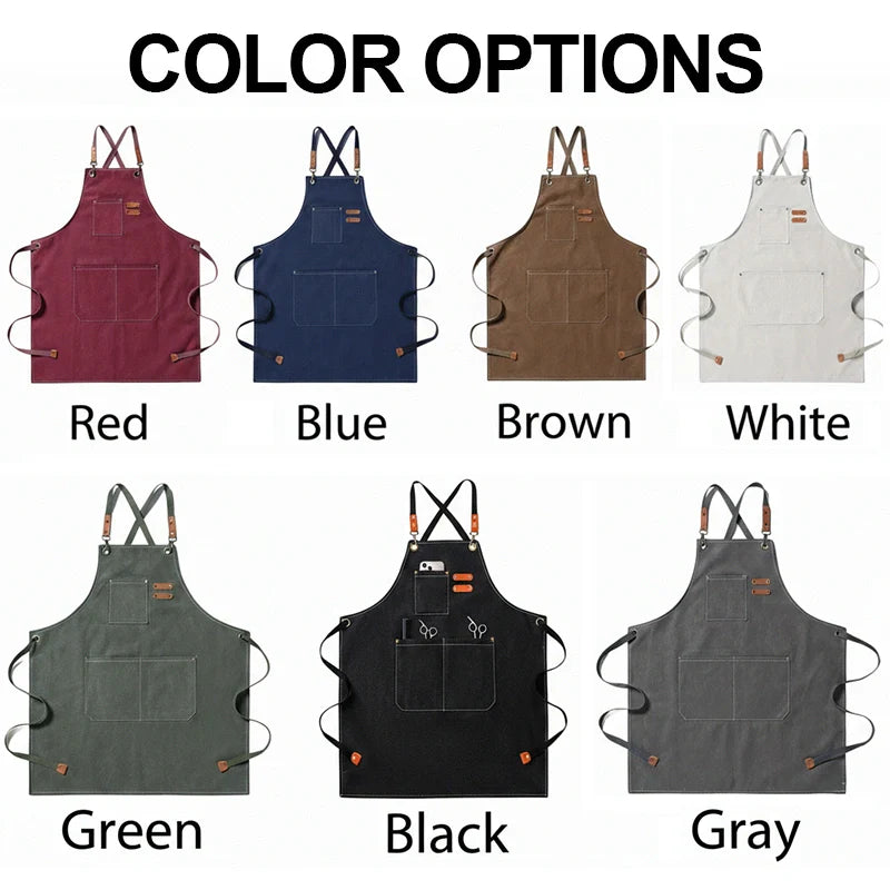 Personalized Waterproof Canvas Apron