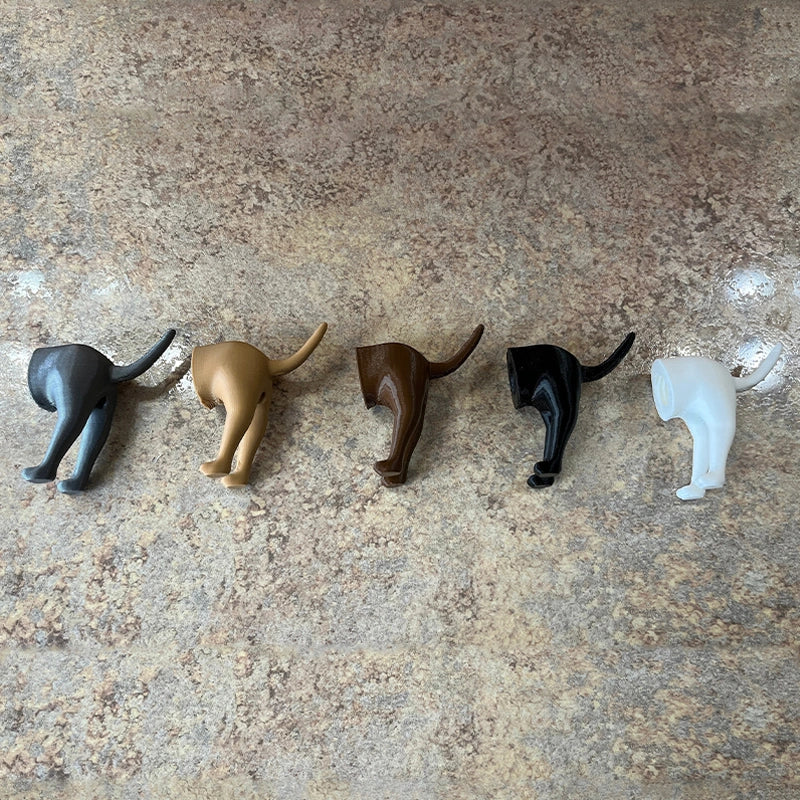 Pooping Dog Butt Toothpaste Topper